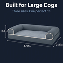 Dog Bed Sofa for Medium to Large Dogs with Washable Cover by LJGDeals