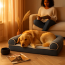 Dog Bed Sofa for Medium to Large Dogs with Washable Cover by LJGDeals
