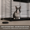 3-Tier Cat Cage Enclosure with Hammock & Toy Ball by LJGDeals