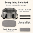 Pet Console Car Seat with Storage Pocket by LJGDeals