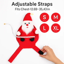 Pet Christmas Costume: Red Riding Santa Coat for Dogs by LJGDeals