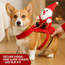 Pet Christmas Costume: Red Riding Santa Coat for Dogs by LJGDeals