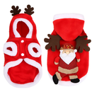 Pet Christmas Santa Claus Reindeer Antlers Costume by LJGDeals
