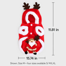 Pet Christmas Santa Claus Reindeer Antlers Costume by LJGDeals