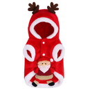 Pet Christmas Santa Claus Reindeer Antlers Costume by LJGDeals