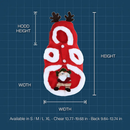 Pet Christmas Santa Claus Reindeer Antlers Costume by LJGDeals