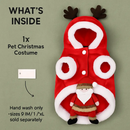 Pet Christmas Santa Claus Reindeer Antlers Costume by LJGDeals