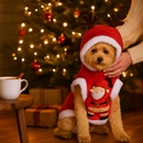 Pet Christmas Santa Claus Reindeer Antlers Costume by LJGDeals