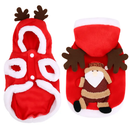 Pet Christmas Santa Claus Reindeer Antlers Costume by LJGDeals