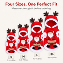 Pet Christmas Santa Claus Reindeer Antlers Costume by LJGDeals