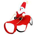 Pet Christmas Costume: Red Riding Santa Coat for Dogs by LJGDeals
