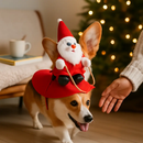 Pet Christmas Costume: Red Riding Santa Coat for Dogs by LJGDeals