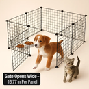 Small Animal Playpen with Door for Indoor/Outdoor Use by LJGDeals