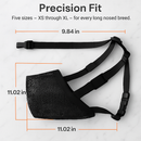Pet Muzzle Mask: Soft Mesh, Adjustable Straps by LJGDeals