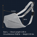 Pet Muzzle Mask: Soft Mesh, Adjustable Straps by LJGDeals