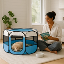 Foldable Portable Pet Tent Exercise Pen for Indoor Outdoor by LJGDeals