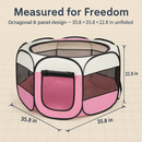 Foldable Portable Pet Tent Exercise Pen for Indoor Outdoor by LJGDeals