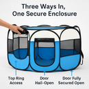 Foldable Portable Pet Tent Exercise Pen for Indoor Outdoor by LJGDeals