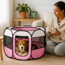 Foldable Portable Pet Tent Exercise Pen for Indoor Outdoor by LJGDeals
