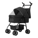 Pet Stroller Foldable Carrier with Storage Basket by LJGDeals