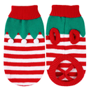 Pet Christmas Sweater Snowman pattern - Size L by LJGDeals