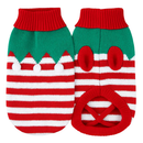 Pet Christmas Sweater Snowman pattern - Size L by LJGDeals
