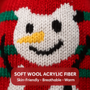 Pet Christmas Sweater Snowman pattern - Size L by LJGDeals