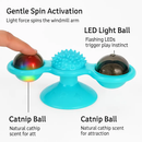 Windmill Cat Toy Turntable Interactive Teasing Toy with Ball by LJGDeals
