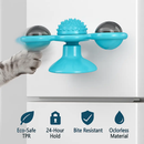 Windmill Cat Toy Turntable Interactive Teasing Toy with Ball by LJGDeals