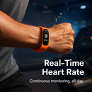 Fitness Tracker Activity Tracker Watch with Heart Rate Monitor IP67 Waterproof Smart Band Step Counter Calorie Counter Call & SMS Pedometer by LJGDeals