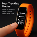 Fitness Tracker Activity Tracker Watch with Heart Rate Monitor IP67 Waterproof Smart Band Step Counter Calorie Counter Call & SMS Pedometer by LJGDeals
