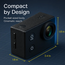 4K 6G+IR 170°Lens Action Camera by LJGDeals