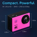 4K 6G+IR 170°Lens Action Camera by LJGDeals