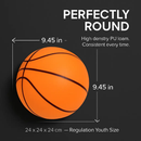Silent Foam Basketball with Hoop for Indoor Training by LJGDeals