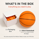 Silent Foam Basketball with Hoop for Indoor Training by LJGDeals