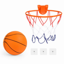 Silent Foam Basketball with Hoop for Indoor Training by LJGDeals
