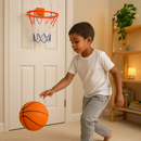 Silent Foam Basketball with Hoop for Indoor Training by LJGDeals