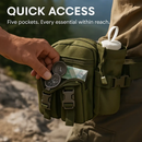 Tactical Waist Bag for Hiking, Camping, Outdoor Gear by LJGDeals