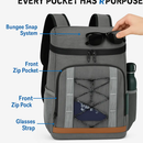 Cooler Backpack Insulated for Picnics and Travel by LJGDeals