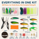 Fishing Lures Kit: Soft & Hard Lures for Salt/Freshwater by LJGDeals