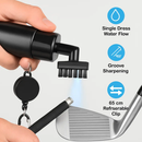 Golf Club Cleaning Kit with Towel, Sharpener & Water Bottle by LJGDeals