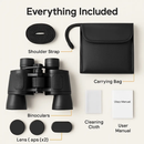 Binoculars with Wide View for Clear Outdoor Viewing by LJGDeals
