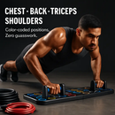 Push Up Board Home Gym Kit with Resistance Bands by LJGDeals