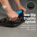Push Up Board Home Gym Kit with Resistance Bands by LJGDeals