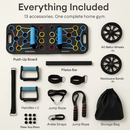 Push Up Board Home Gym Kit with Resistance Bands by LJGDeals