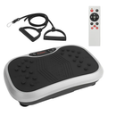 Vibration Exercise Machine With 2 Resistance Bands by LJGDeals