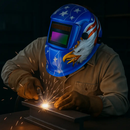 Welding Helmet Auto Darkening Shield with Wide Shade 9-13 by LJGDeals