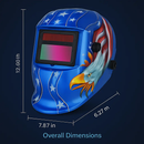 Welding Helmet Auto Darkening Shield with Wide Shade 9-13 by LJGDeals