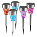 Solar Garden Pathway Lights Outdoor for Yard by LJGDeals
