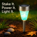 Solar Garden Pathway Lights Outdoor for Yard by LJGDeals